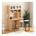 Armoire de rangement avec tiroirs avec rangement ferme naturel 110 x 180 x 55 centim