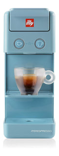 Machines combinees filtre et expresso compact avec programmes bleu