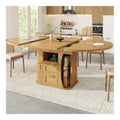Tables avec tiroirs finition bois noyer