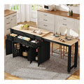 ?lots de rangement mobiles reglable avec tiroirs naturel 45,2 x 190,6 x 92 centim