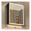 Armoires avec miroir reglable electrique naturel 50x13x70 cm