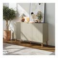 Buffets, credences et vaisseliers avec rangement ferme naturel 120x40x76cm