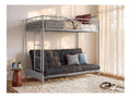 Lits avec rangement ferme structure metal noir