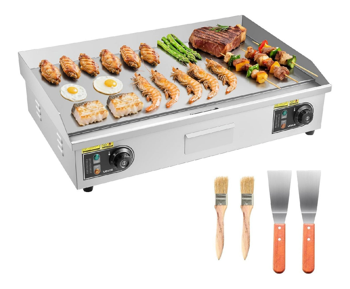 Plancha finition inox reglable inox variante 841