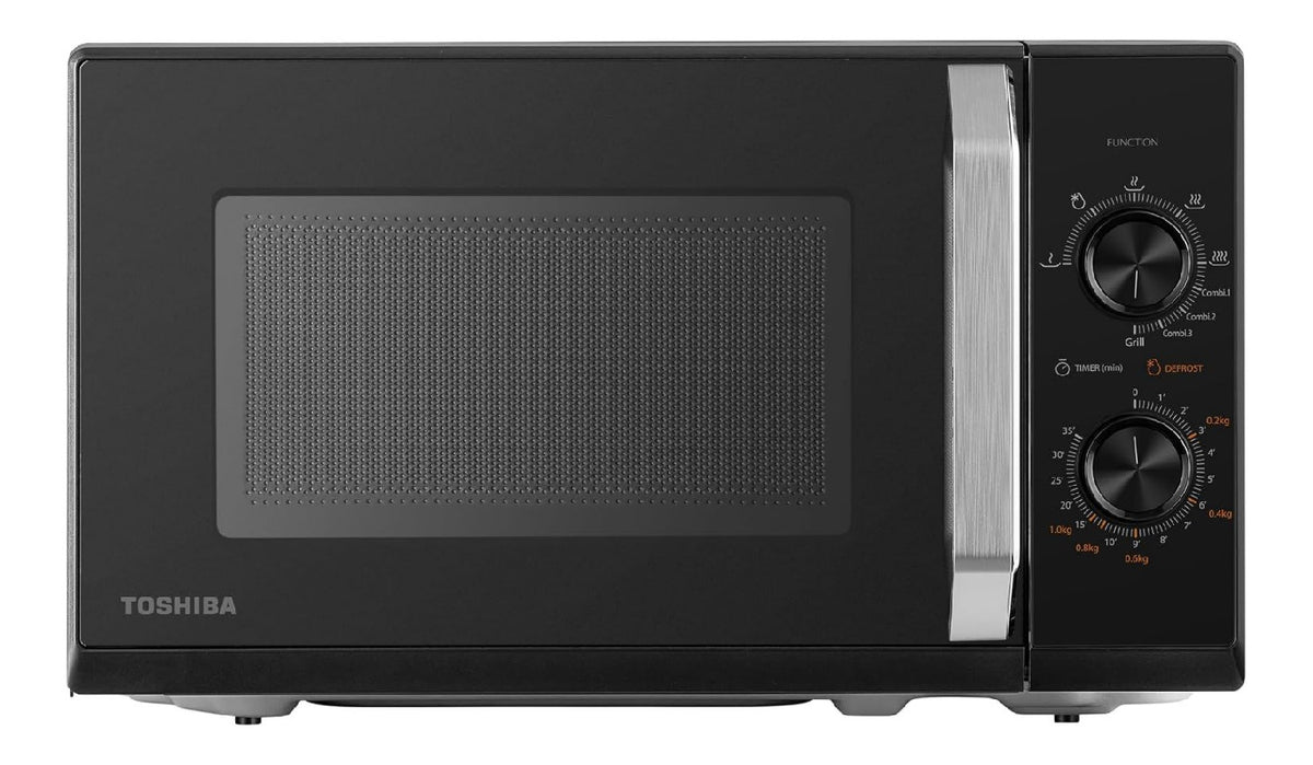 Micro-ondes multifonctions compact commande numerique noir