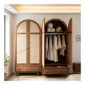 Armoire de rangement reglable avec tiroirs blanc