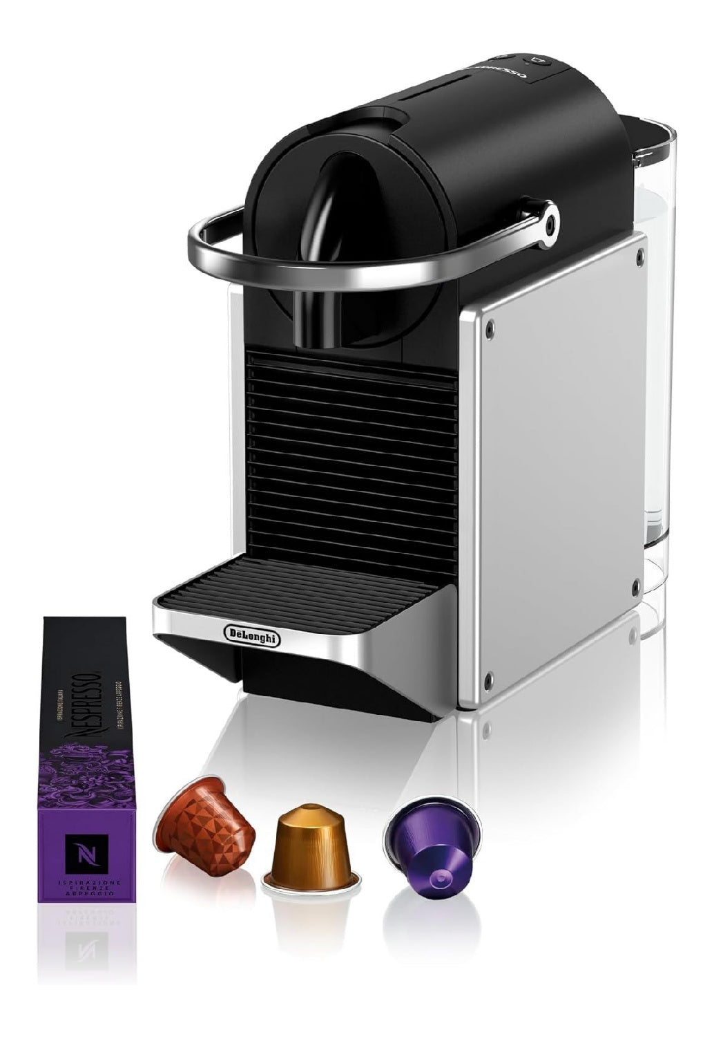 Cafetieres a capsules compact avec programmes gris