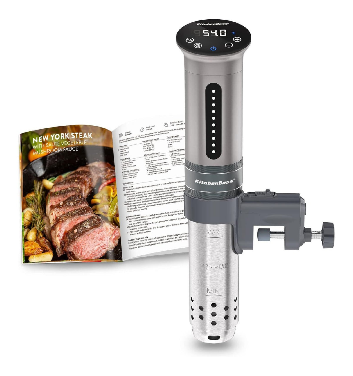 Bains-marie sous vide finition inox reglable inox